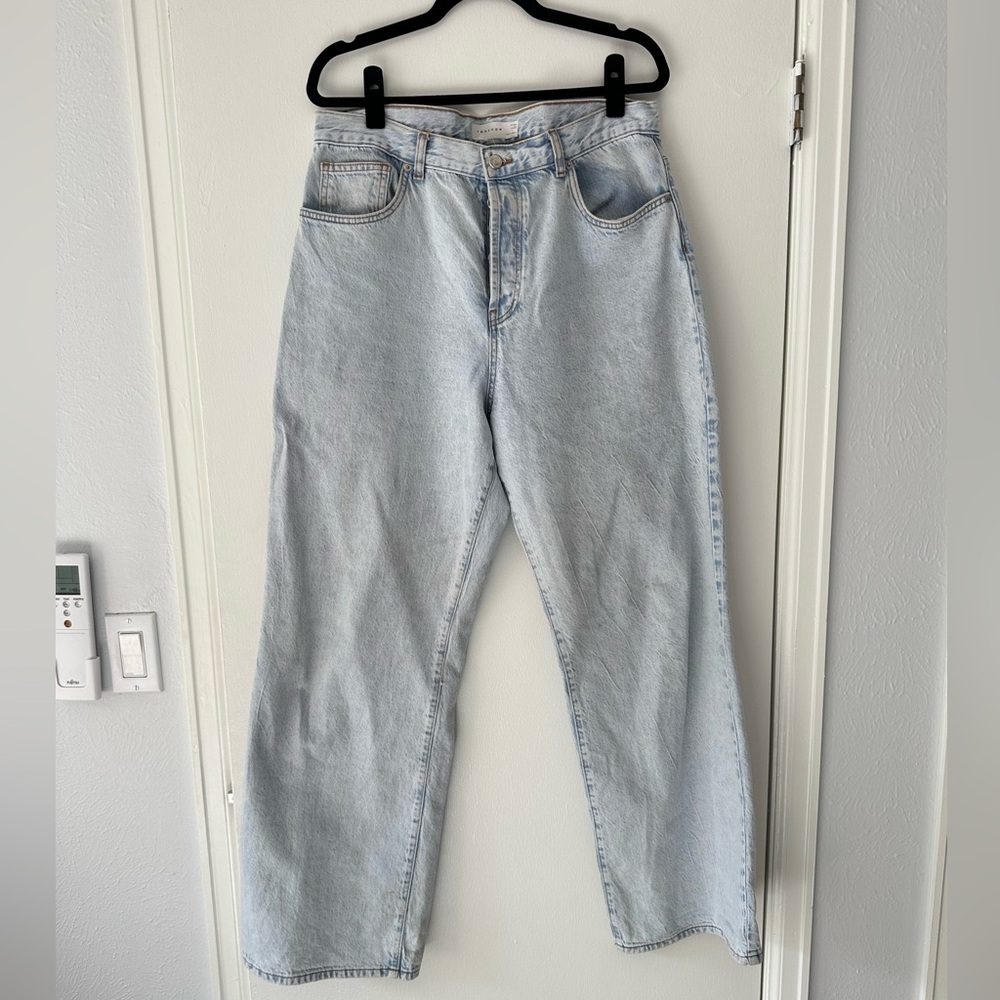 Topshop - Low rise baggy jeans